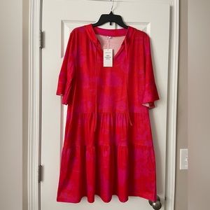 NWT!! Qincao women’s floral dress